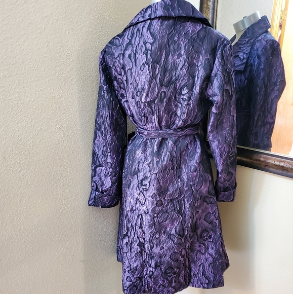 New 2OH Threads Two Old Hippies Purple Tie Wasit Jacket Size Medium - Picture 5 of 12